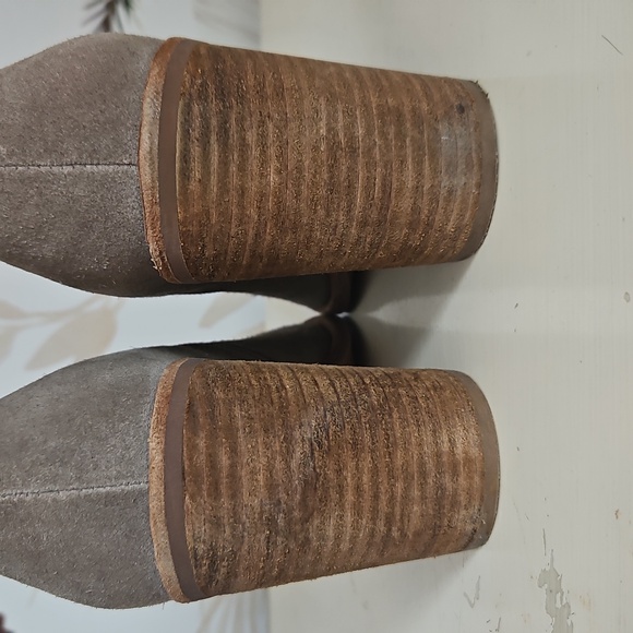Jeffrey Campbell Kamet 2 Taupe Suede Ankle Booties, Sz 8, Boho, Scandi, Leather - Picture 10 of 11